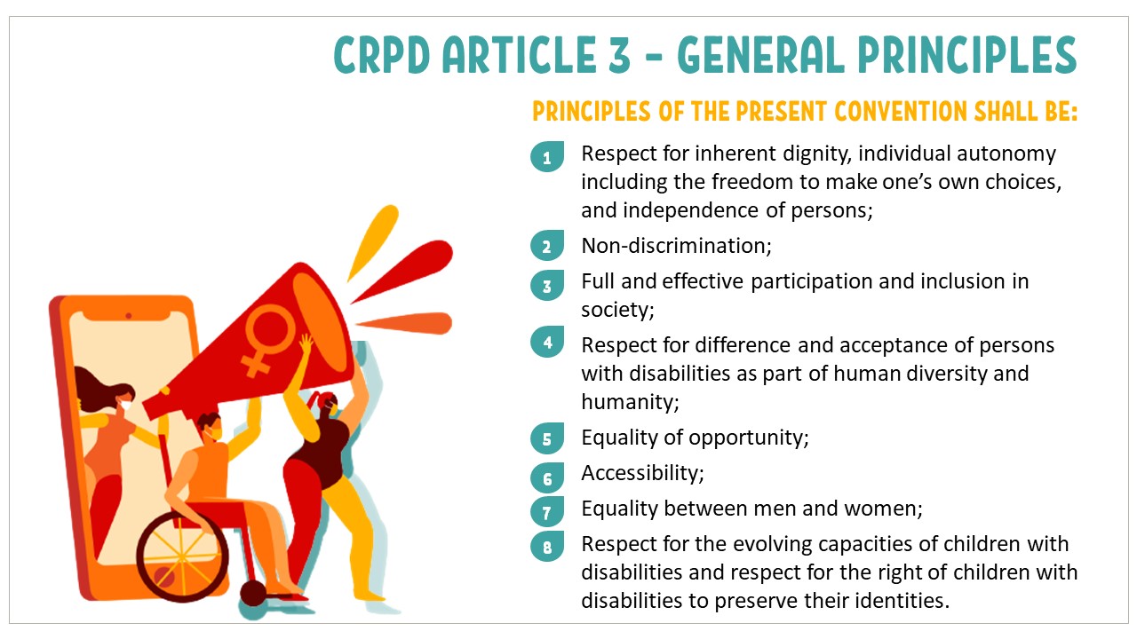CRPD Article 3  