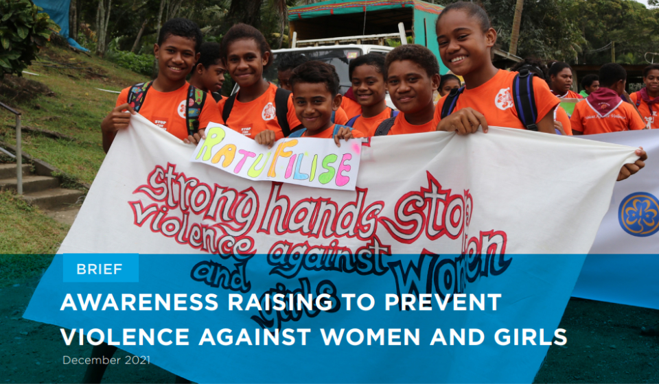 Awareness Raising to Prevent Violence against Women (VAW) Brief 