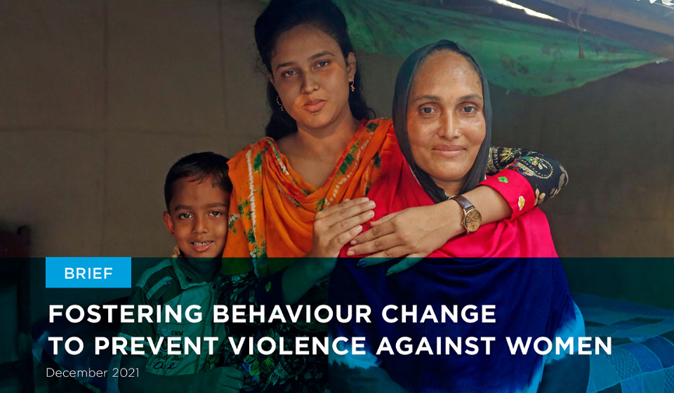 From Awareness Raising to Fostering Behaviour Change to Prevent Violence against Women and Girls