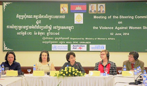 Cambodia  launches evaw study
