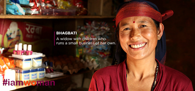 Bhagbati  A widow with children who runs a small business of her own.