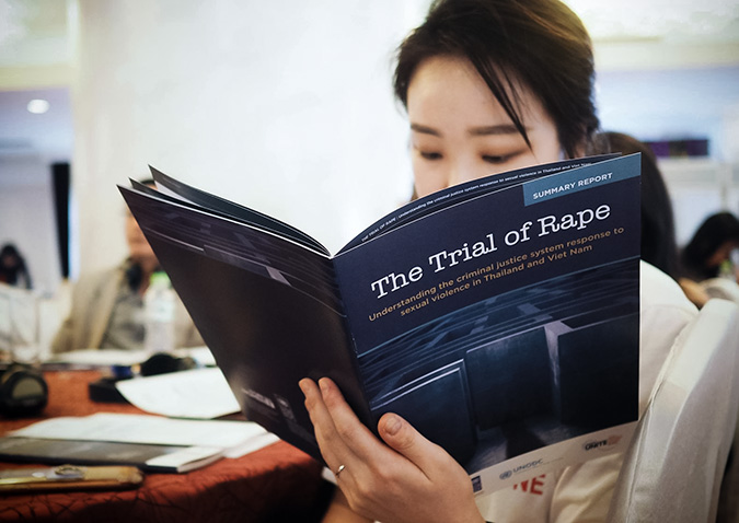 "The Trial of Rape" study launch in Viet Nam. Photo: UN Women/Phuong Anh
