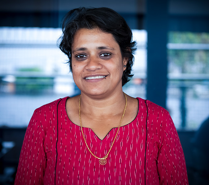 Sharanya Nayak, a programme advisor of the RITES Forum. Photo: UN Women/Pathuumporn Thongking