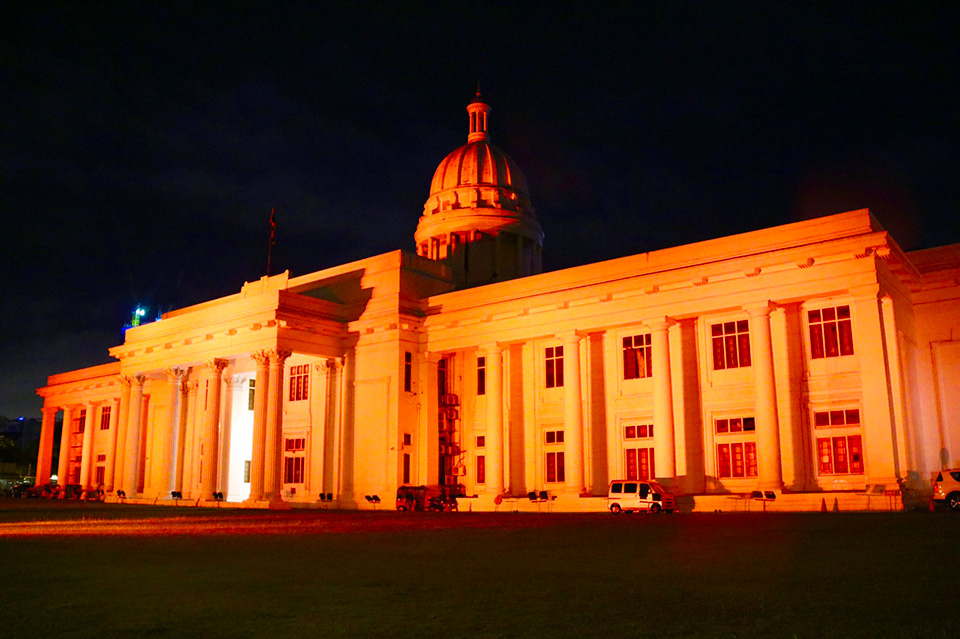 The iconic Colombo was lit up in orange as Sri Lanka joins the quest to end violence against women and girls!