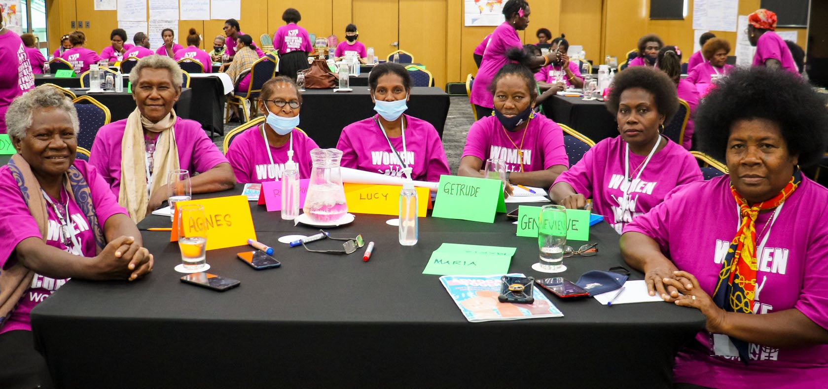 Women leaders attend an advocacy and coalition-building workshop in the New Guinea Islands region in July 2021 that was co-hosted by UN Women and the national Department for Community Development and Religion. Photo: UN Women/Christopher Kageni  