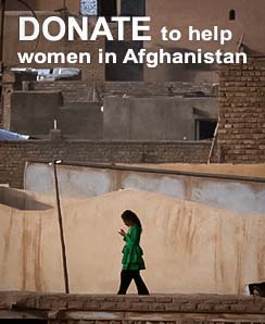 Donate to help women in Afghanistan