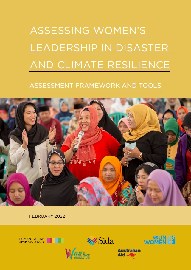 Assessing Women’s Leadership in Disaster and Climate Resilience: Assessment Framework and Tools 