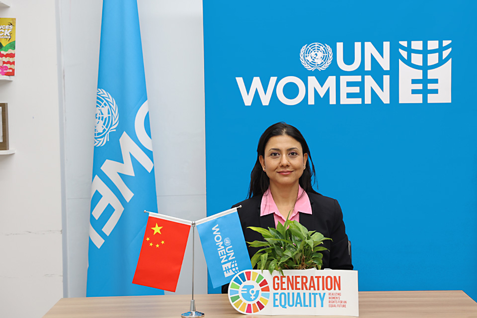 Smriti Aryal, Country Representative of UN Women China. Photo:UN Women China