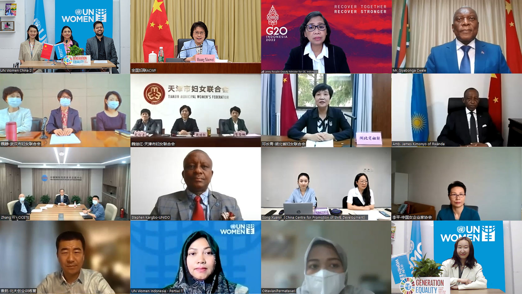 Visual Group Photo. Photo:UN Women China