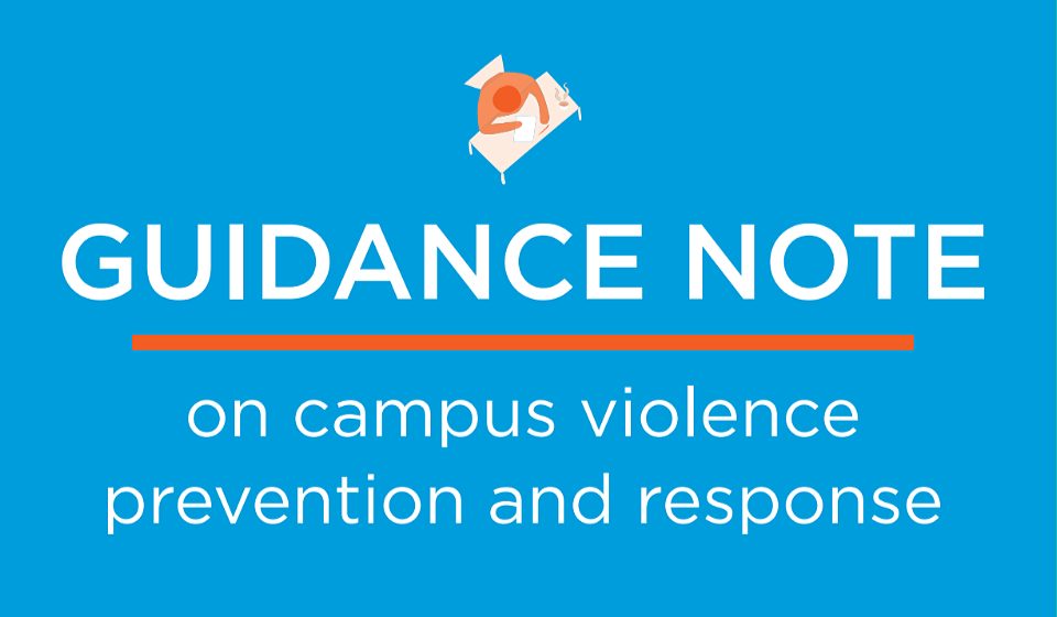 Guidance note on campus violence prevention and response