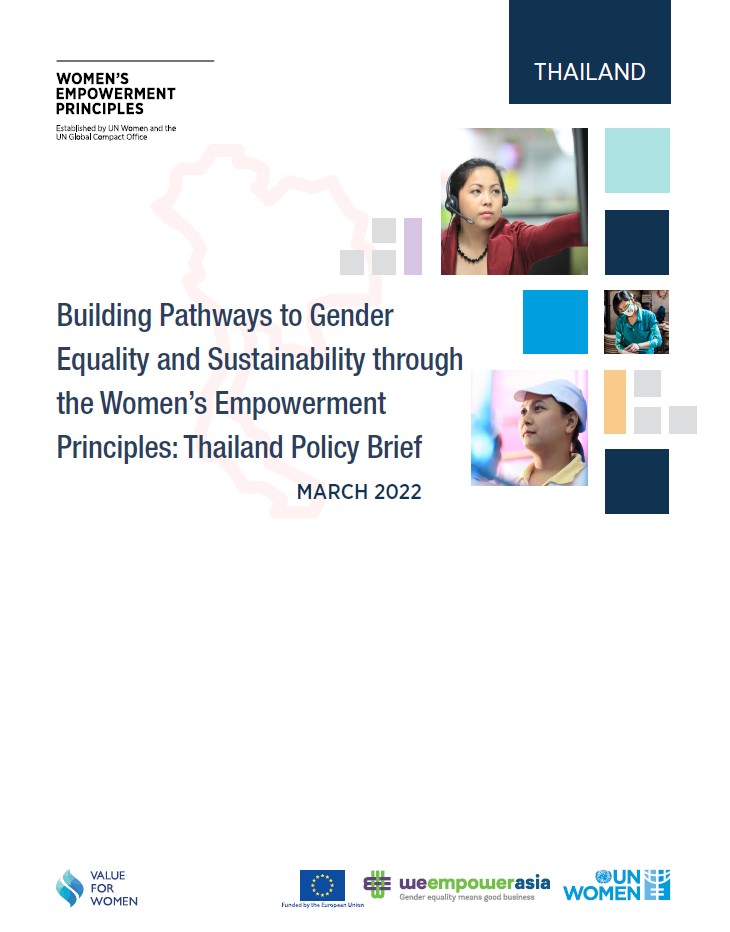 Building Pathways to Gender Equality and Sustainability through the Women’s Empowerment Principles 