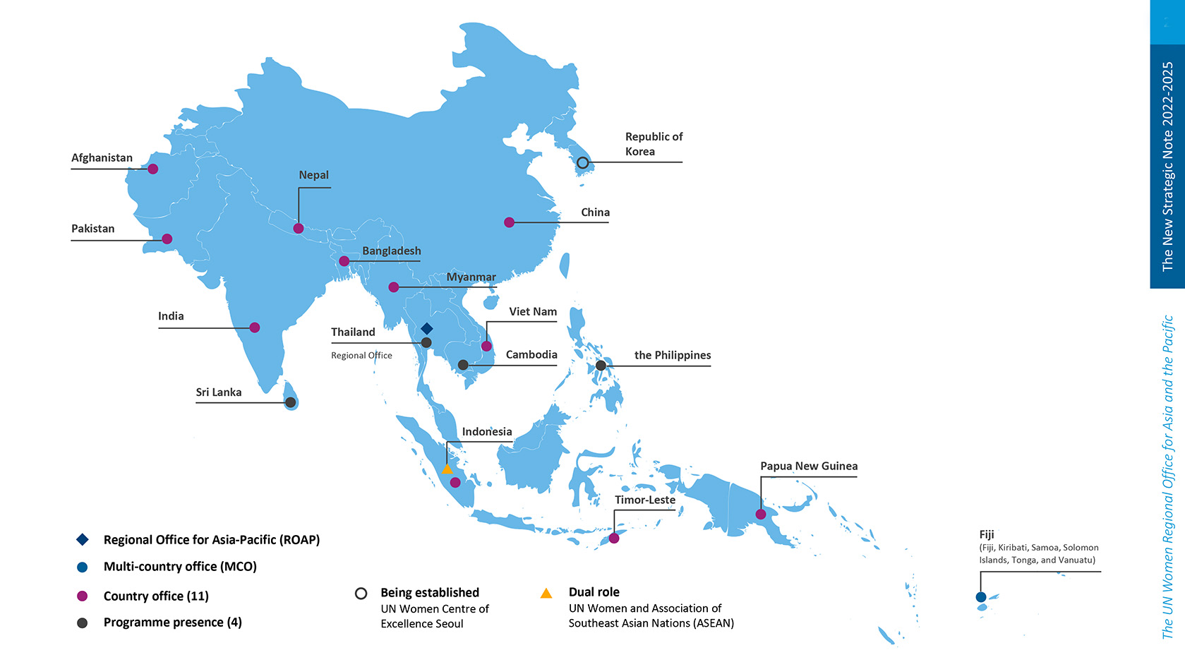 UN Women offices in Asia-Pacific