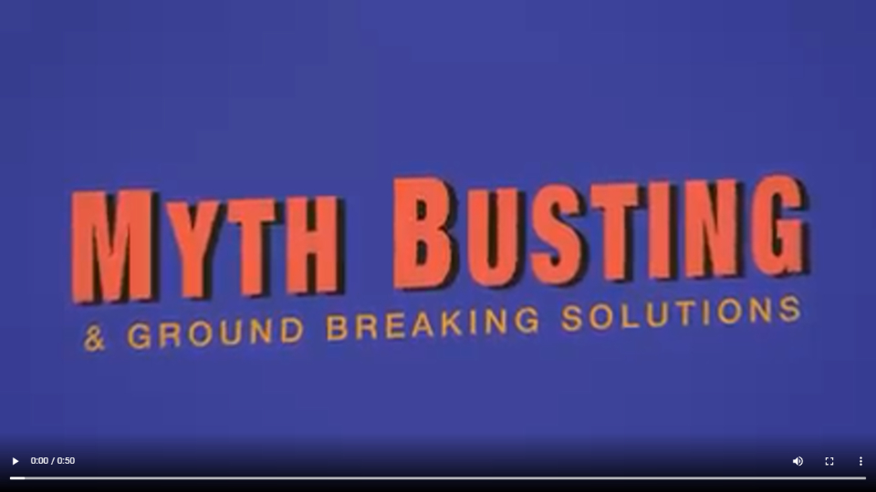Myth Busting Launch Video
