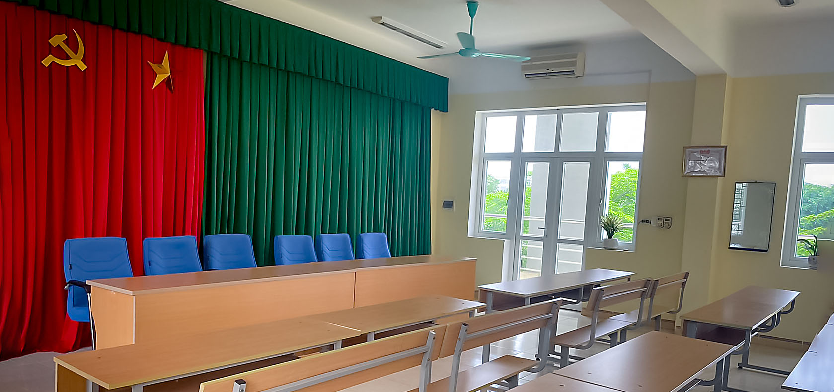 The modest psychological counselling room at Hong Duc University, shown in June 2022. Photo: UN Women/Thao Hoang