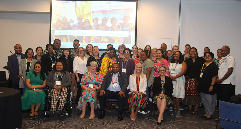 Gender Experts and Champs Meeting Group Photo