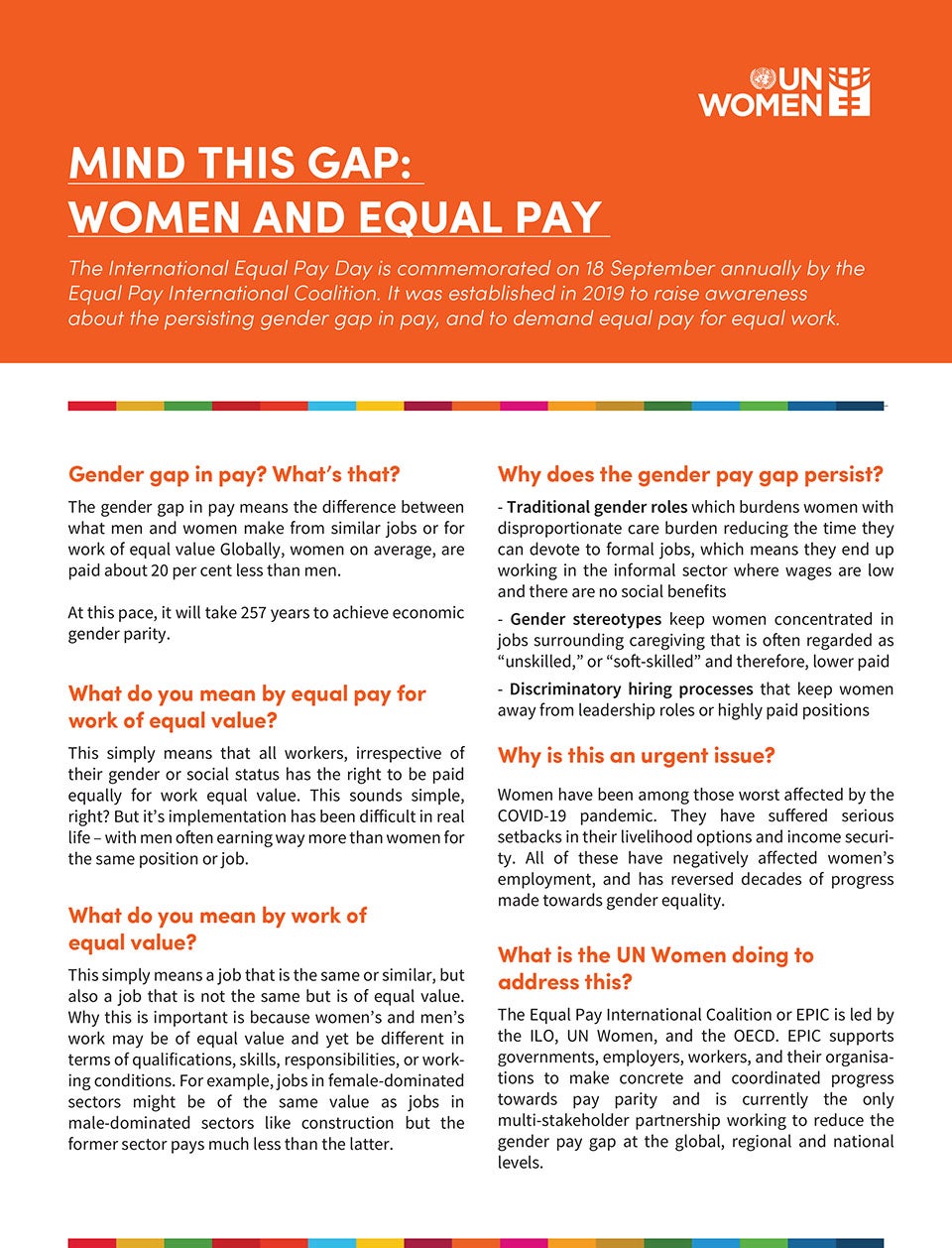 Equal Pay