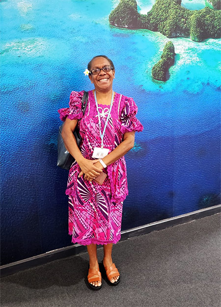 Ms Rothina Ilo Noka, Director of Women’s Affairs in Vanuatu.