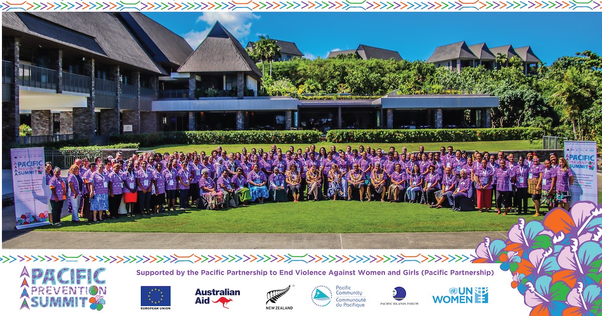 Over 100 delegates converge in Fiji this week for the Pacific Prevention Summit to learn and share on what works to prevent violence against women and girls in the region, together. 