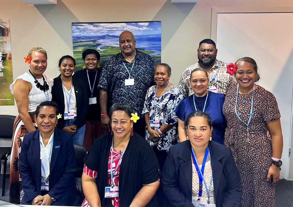Pacific leaders participating in COP27