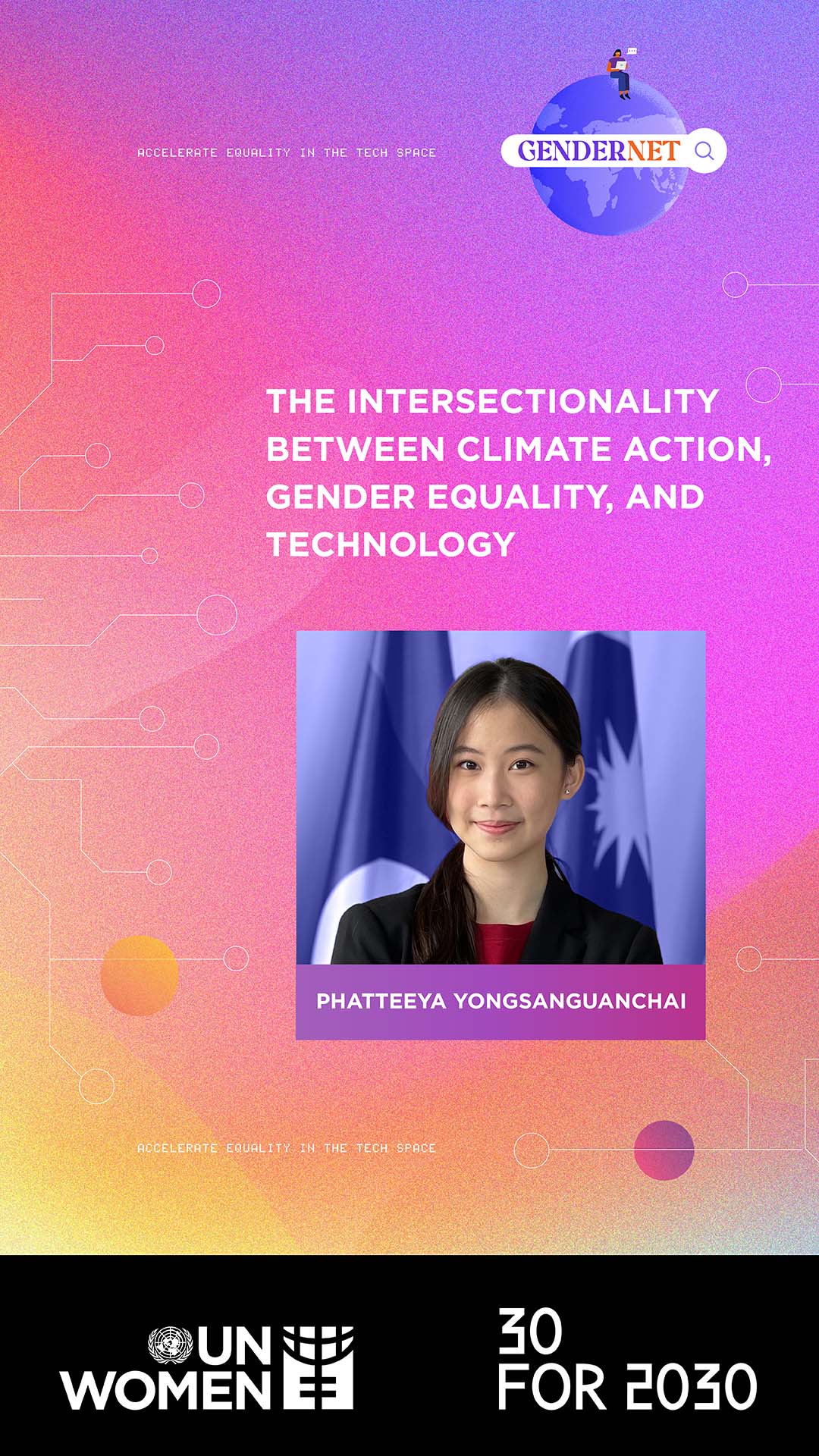 30 for 2030: The intersectionality between climate action, gender equality and tech 