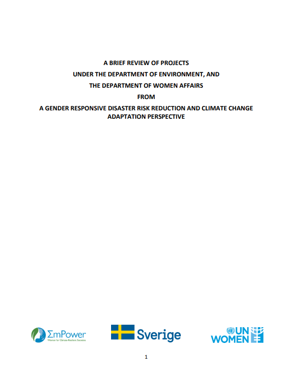 Assessment of projects on gender equality and women empowerment in Bangladesh