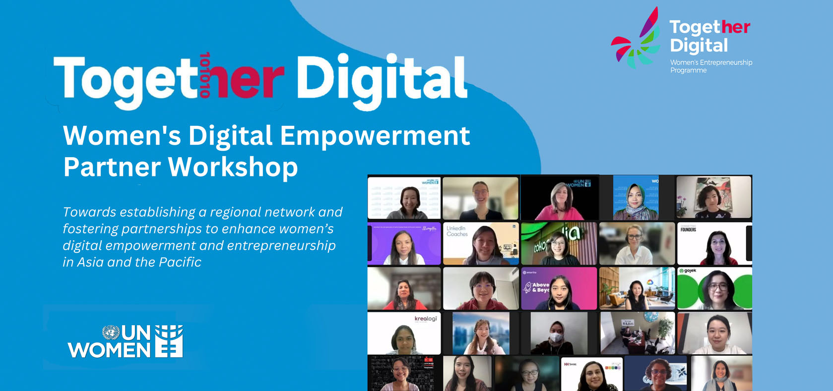 Workshop OSN pre ženy pripravuje plán na podporu podnikov vedených ženami v digitálnej ekonomike v Ázii a Tichomorí