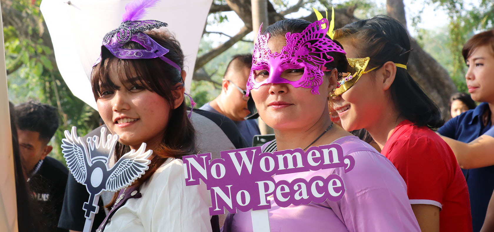 International Women’s Day event in Myanmar, 2020 Photo: Courtesy of UN in Myanmar