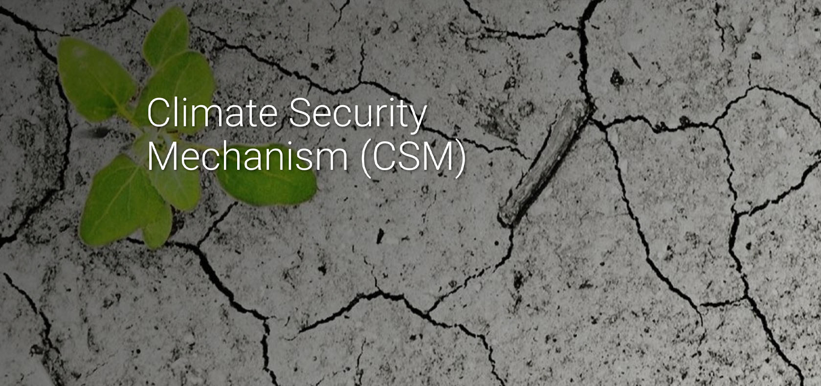 Climate Security Mechanism (CSM)