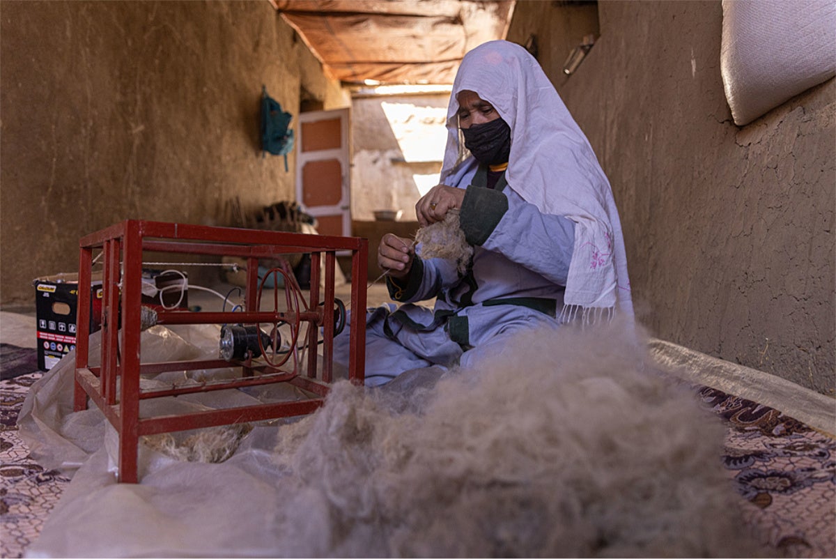 Carpet weaver