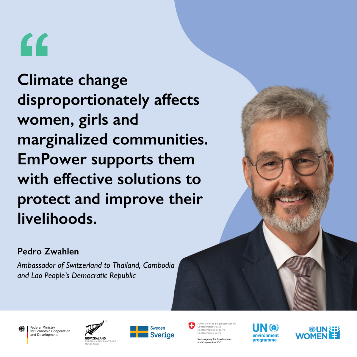 Invest in women for a climate-resilient future