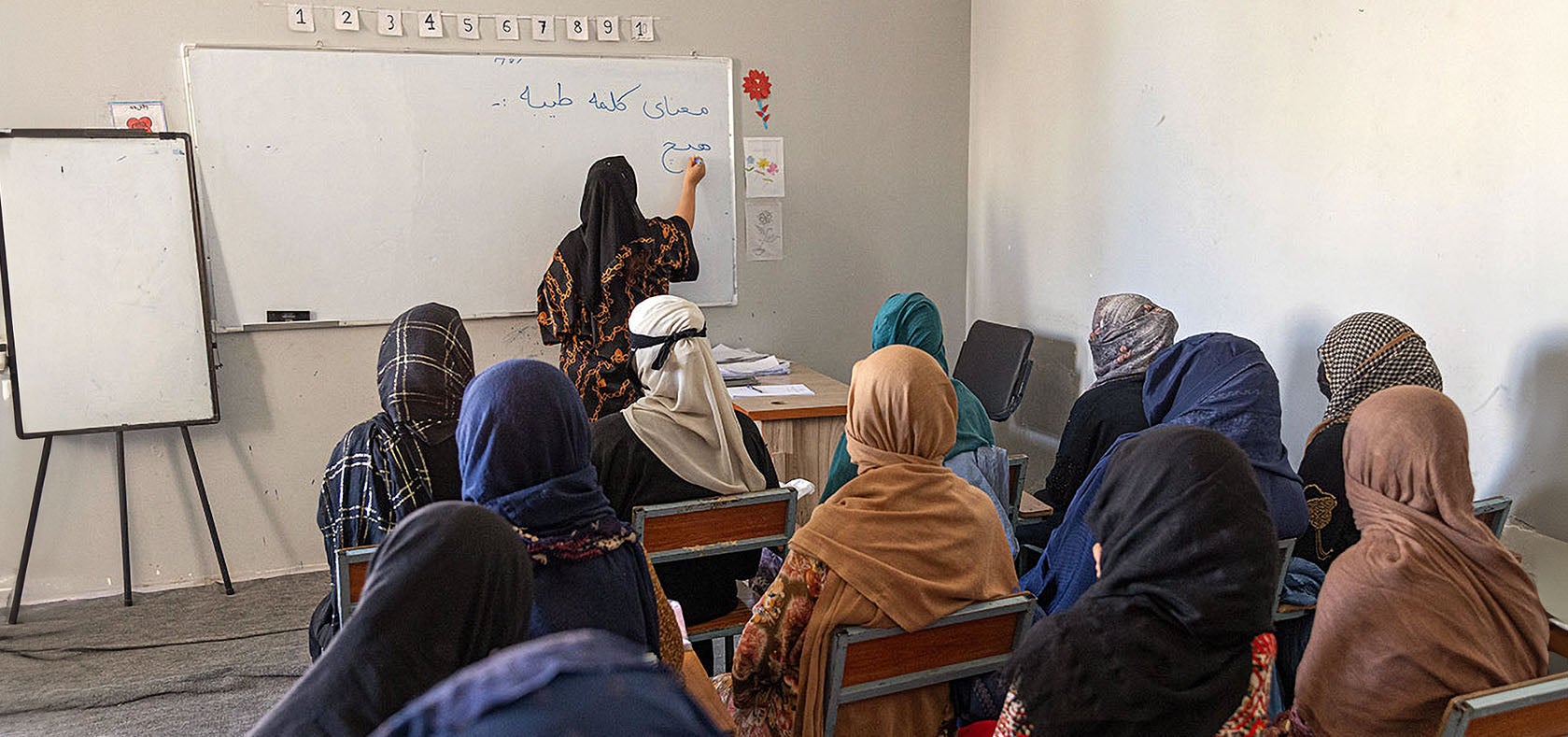 UN Women’s support includes a comprehensive set of training to help women’s organizations improve the way they operate. Photo: UN Women/Sayed Habib Bidell
