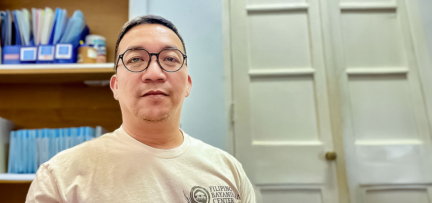 Rey Perez Asis, a Programme Coordinator for Advocacy and Campaigns at the Asia Pacific Mission for Migrants (APMM) from The Philippines. Photo: UN Women