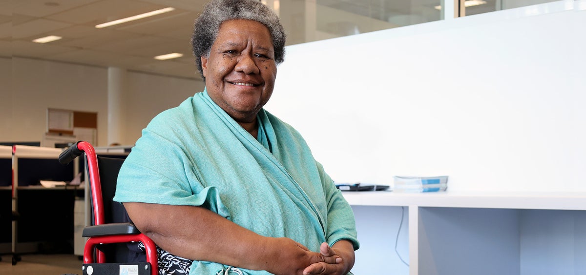 Ipul Powaseu, Senior Program Manager for Disability Inclusion. Papua New Guinea. 