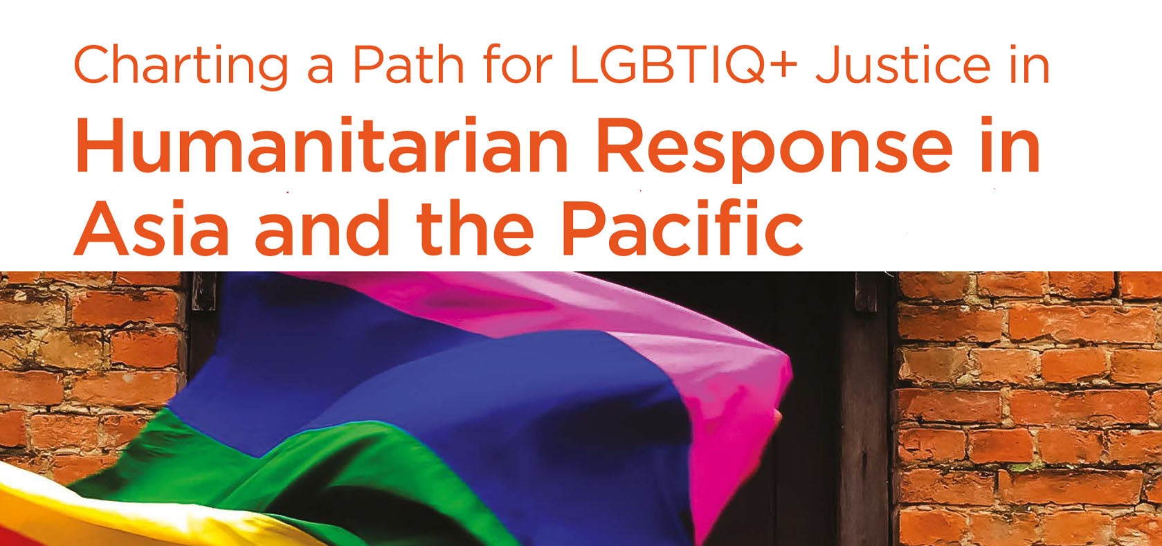 Charting a Path for LGBTIQ+ Justice in Humanitarian Response in Asia and the Pacific