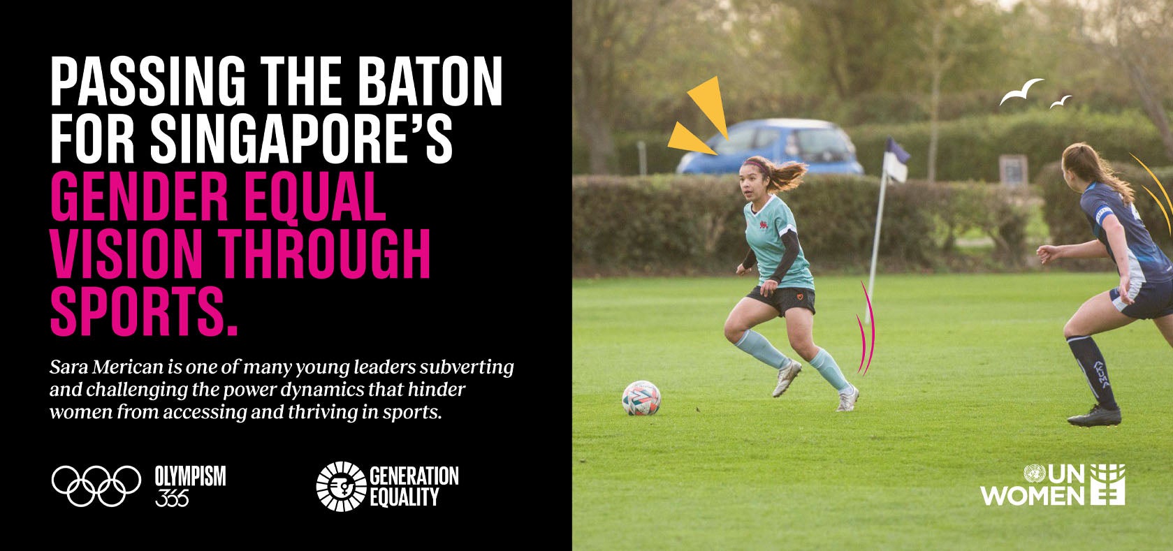 Passing the baton for Singapore’s gender equal vision through sports