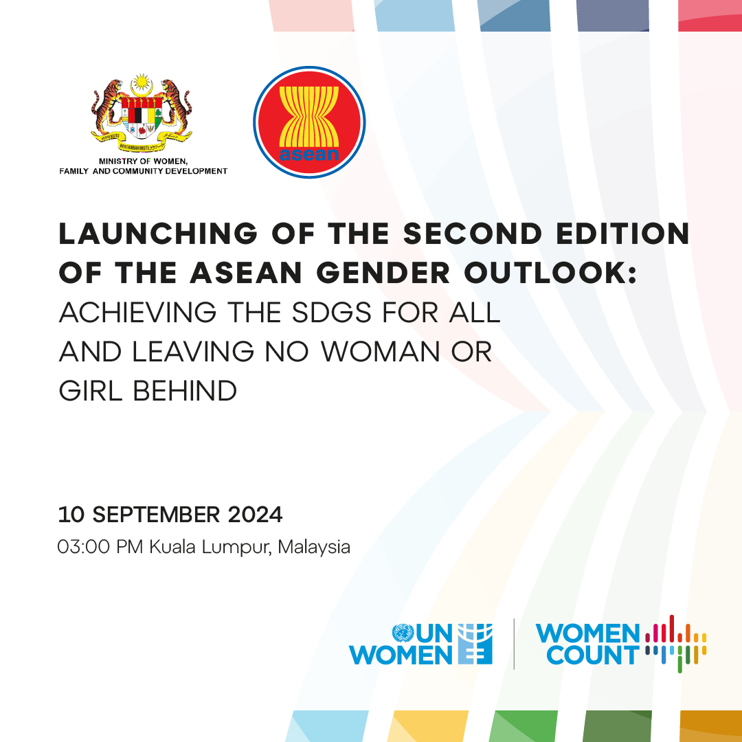 Launching of the Second Edition of the ASEAN Gender Outlook: Achieving the SDGs for all and leaving no woman or girl behind