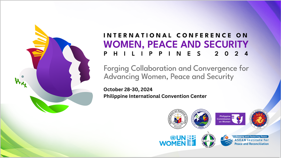 UN Women is a proud partner supporting this major international conference in Manila