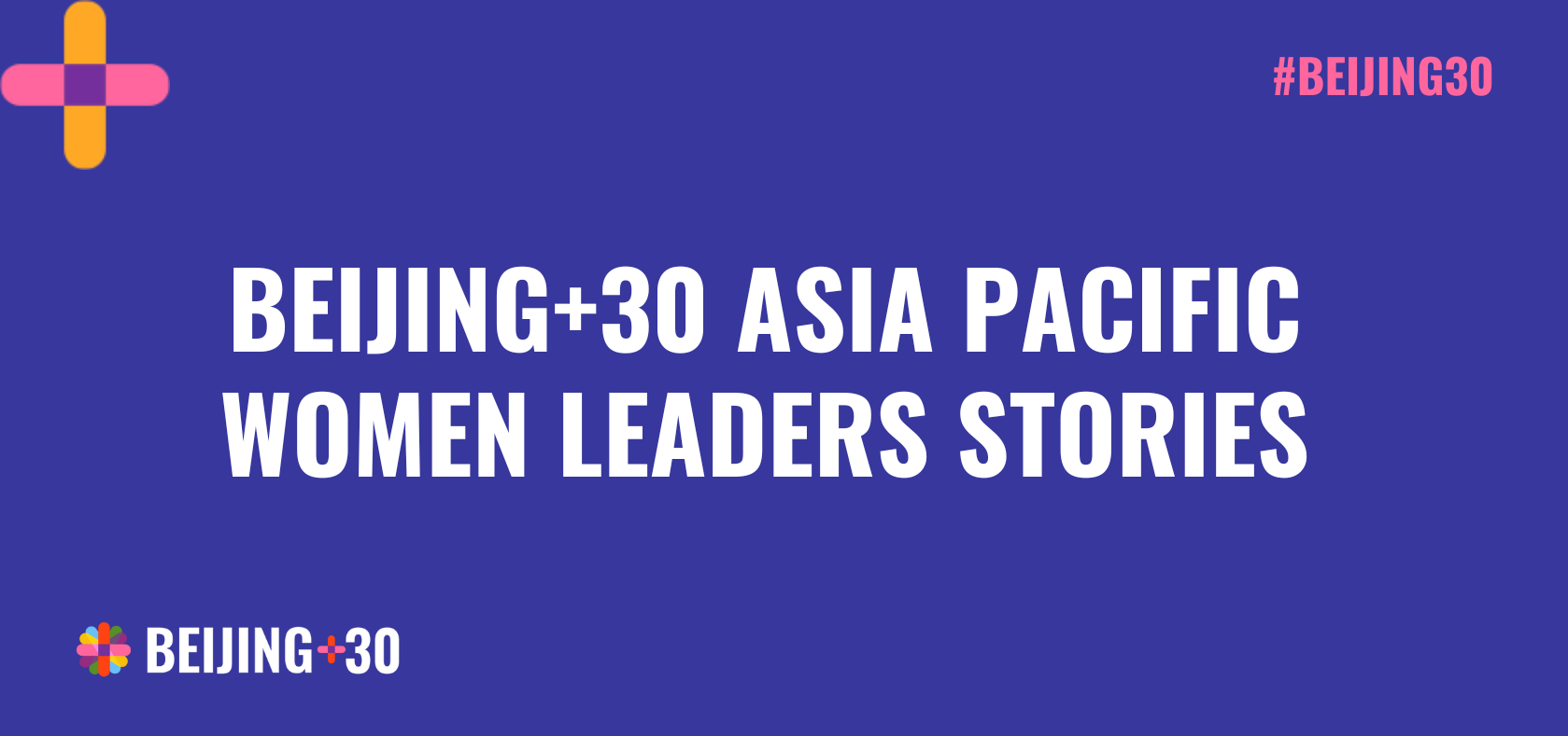  Beijing+30 Asia Pacific Women Leaders Stories