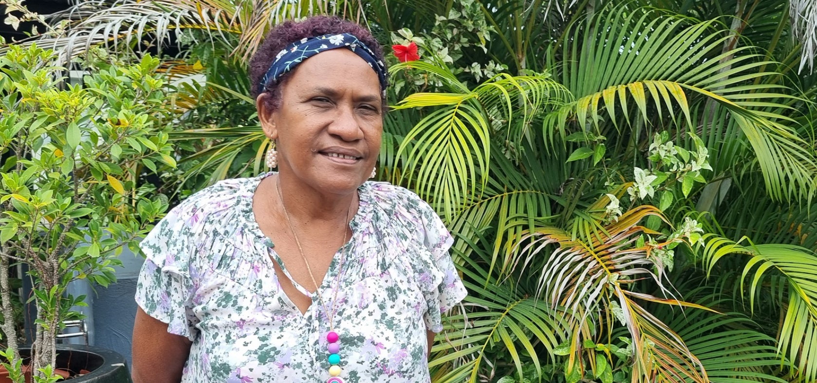 Afu Billy, President, Solomon Islands National Council of Women. 