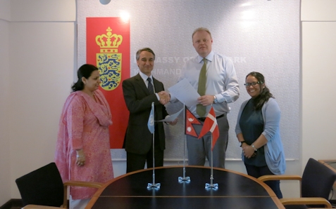 Denmark pledges half million dollars to support UN Women’s Works in Nepal