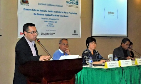 Landmark Research on Women’s Access to Justice, Land and Property Rights in Timor-Leste