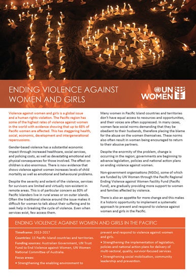 Ending Violence Against Women And Girls Un Women Asia Pacific