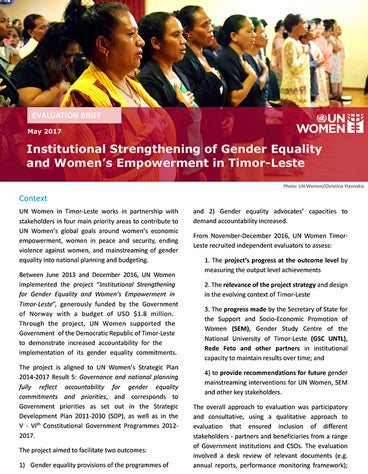 A framework for measuring women's empowerment at multiple levels