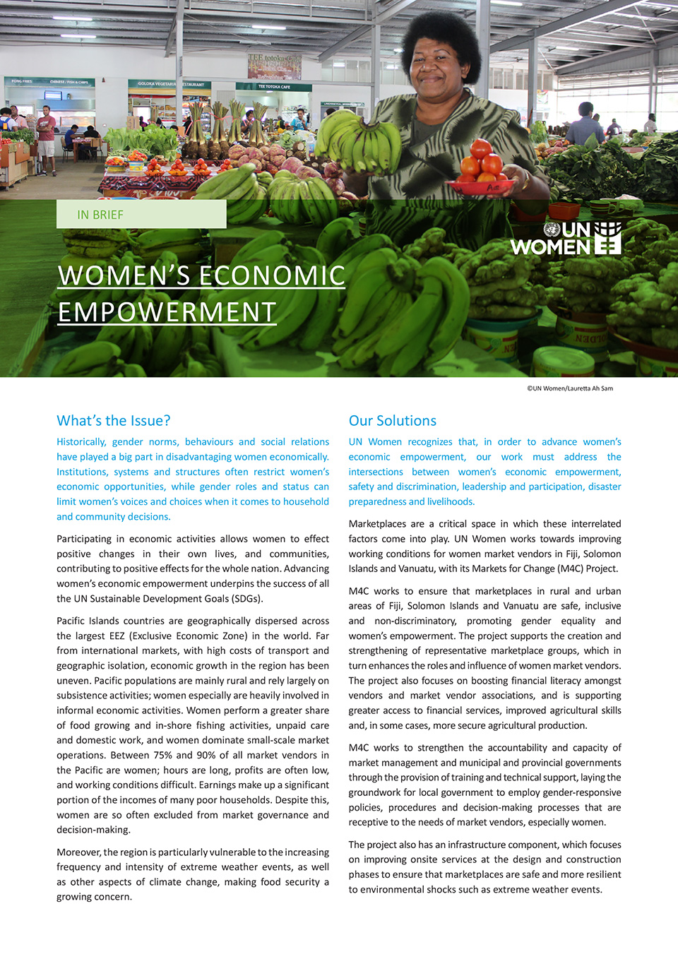 Women’s Economic Empowerment