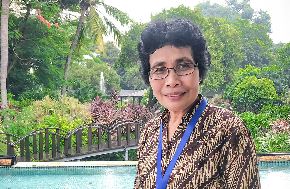 Judge Albertina Ho in Jakarta, Indonesia, on December 12, 2018. Photo:  UN Women/Radhiska Anggiana