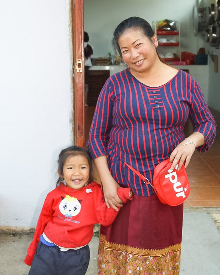 After the training, a smile now lights Vangpa’s face, as hope is reborn. Photo: Courtesy of Keshia D’silva