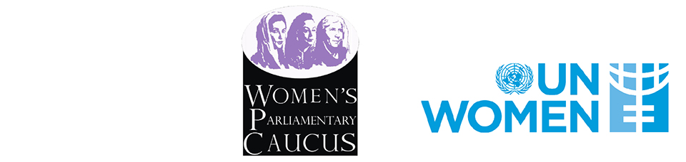 Logos: National Assembly’s Women Parliamentary Caucus, UN Women