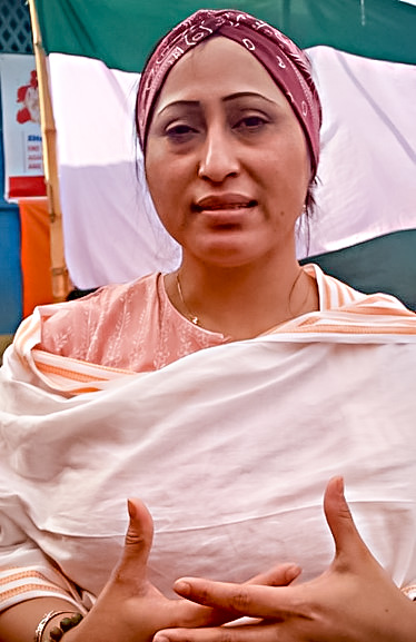 Razia Sultana, pictured here late last year, is a vocal advocate for the Rohingya. Photo: Susan Megy