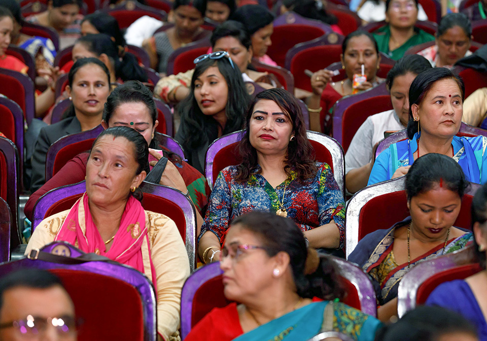Over 700 women leaders from all over the country attended the event. Photo: UN Women/Laxmi Maharjan