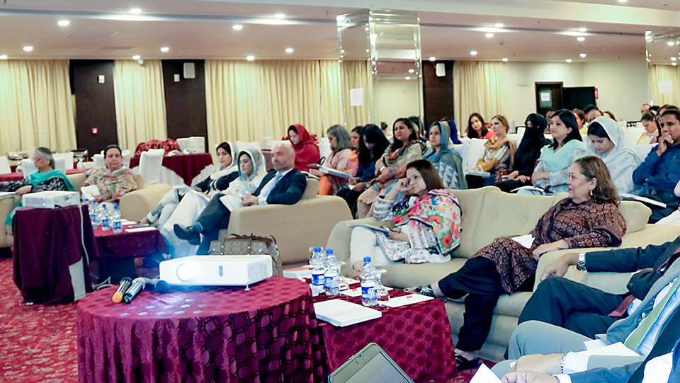 Audience at ESP launch. Photo UN Women/Habib Asgher